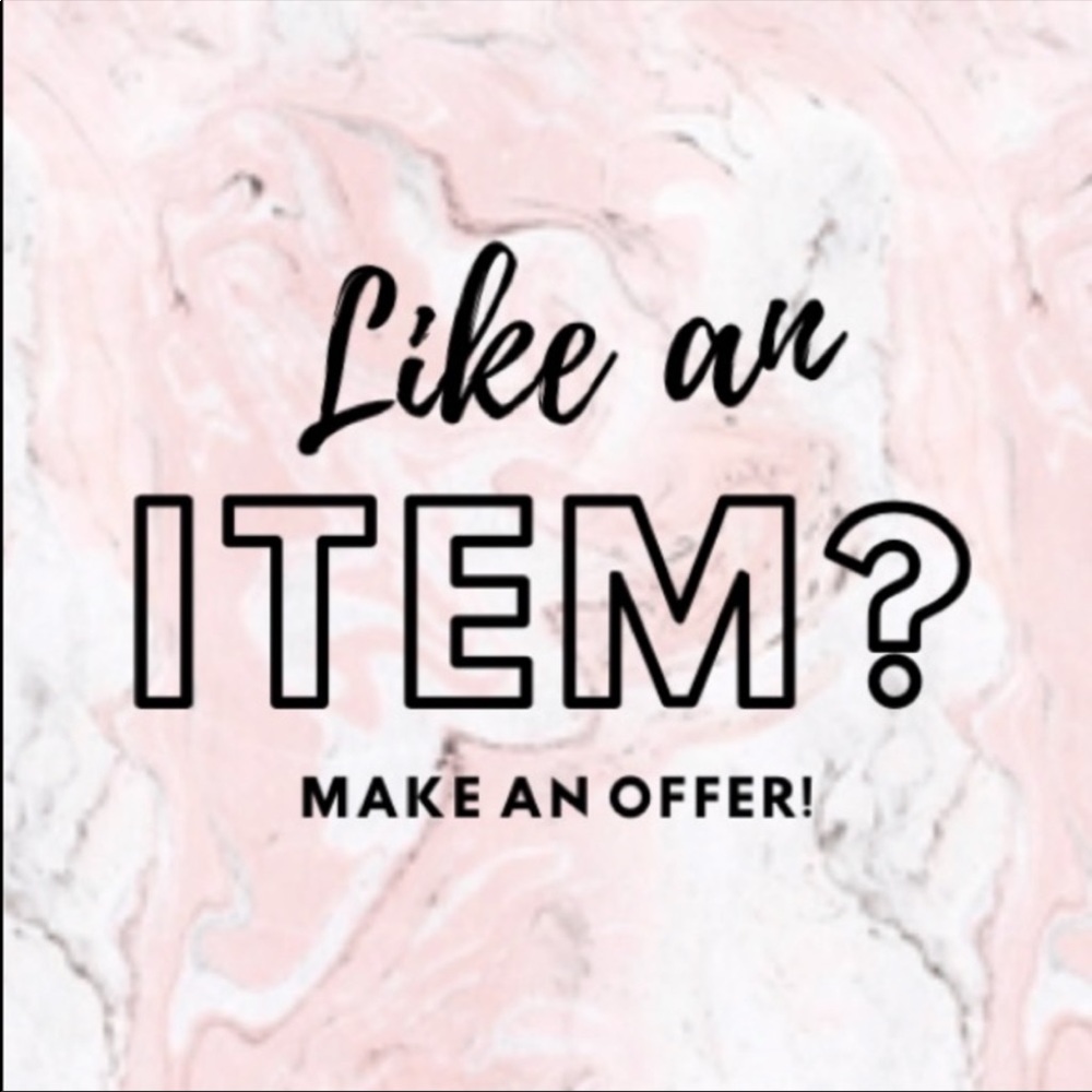 Offers welcome!